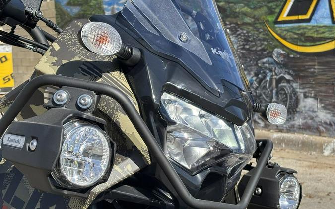2026 Kawasaki KLR®650 Adventure ABS Cypher Camo Beige
