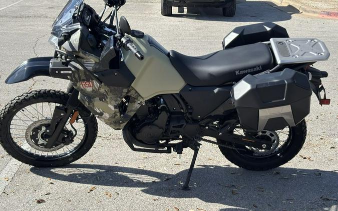 2026 Kawasaki KLR®650 Adventure ABS Cypher Camo Beige