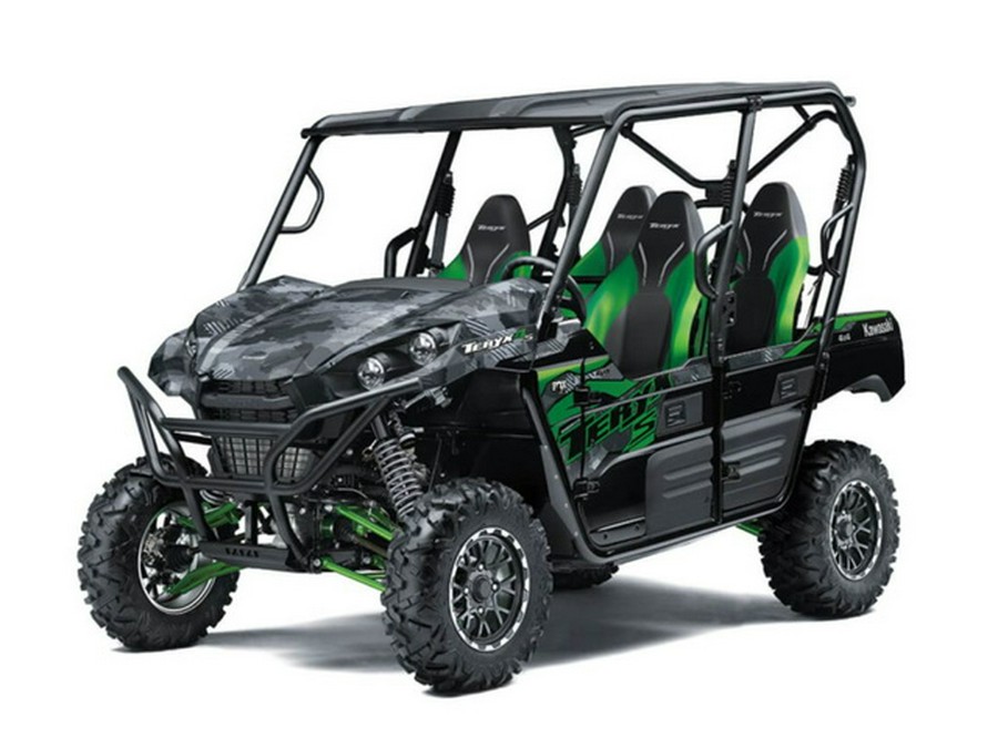 2024 Kawasaki Teryx4 S LE Cypher Camo Gray