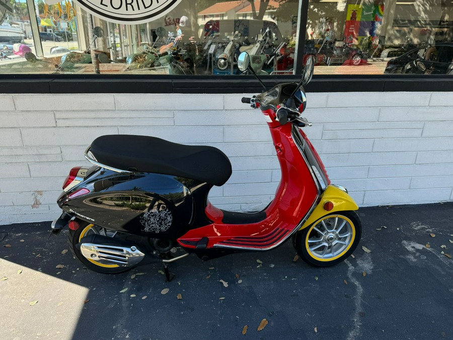 2023 Vespa Primavera 50 Disney Mickey Mouse Edition By Vespa