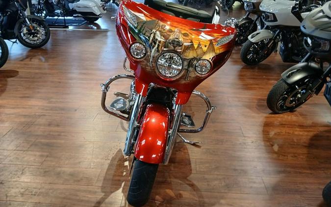 2017 Indian Chieftain Elite Fireglow Red Candy W/ Marble Accents
