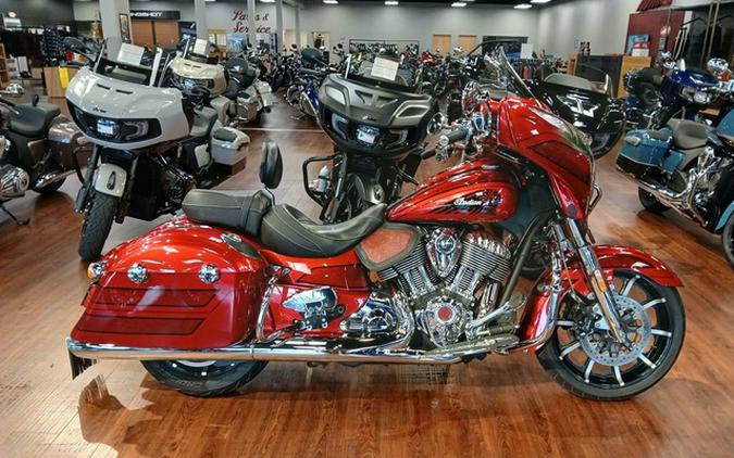 2017 Indian Chieftain Elite Fireglow Red Candy W/ Marble Accents