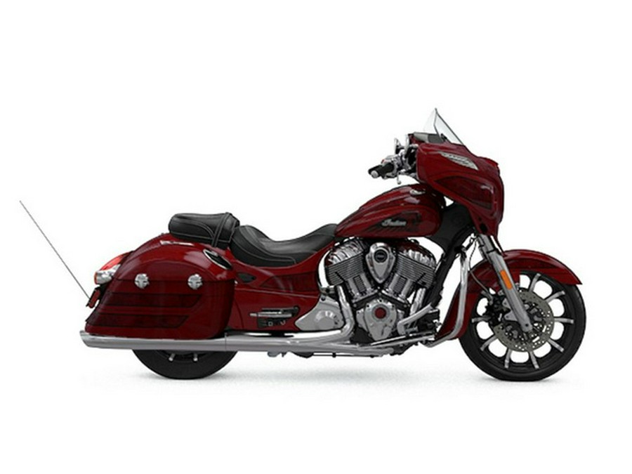 2017 Indian Chieftain Elite Fireglow Red Candy W/ Marble Accents