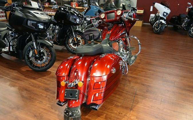 2017 Indian Chieftain Elite Fireglow Red Candy W/ Marble Accents