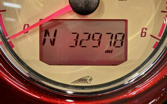 2017 Indian Chieftain Elite Fireglow Red Candy W/ Marble Accents