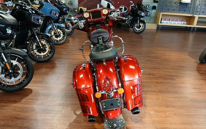2017 Indian Chieftain Elite Fireglow Red Candy W/ Marble Accents