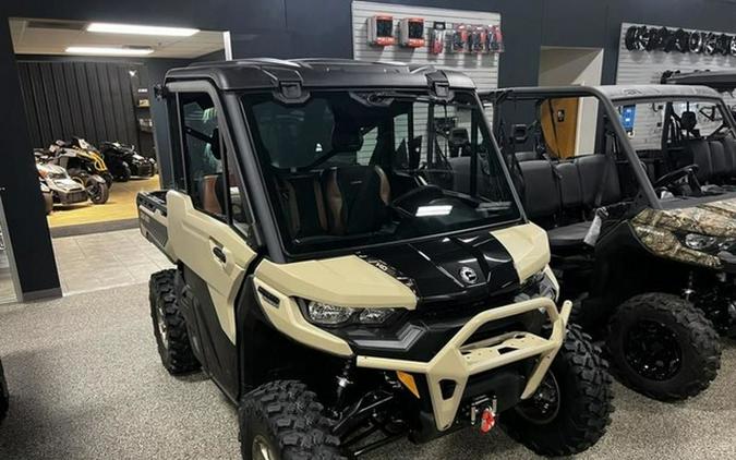 2024 Can-Am Defender Limited HD10 Desert Tan & Timeless Black Limited HD10