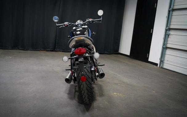 2026 Triumph Bonneville Bobber Interstellar Blue