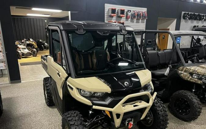 2024 Can-Am Defender Limited HD10 Desert Tan & Timeless Black Limited HD10