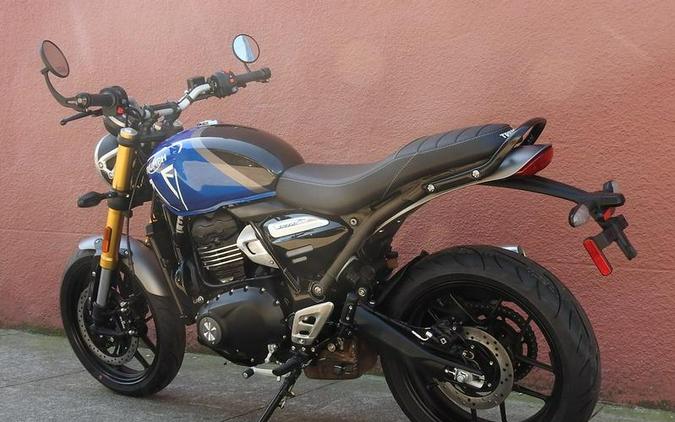 2024 Triumph Speed 400 Caspian Blue / Storm Grey