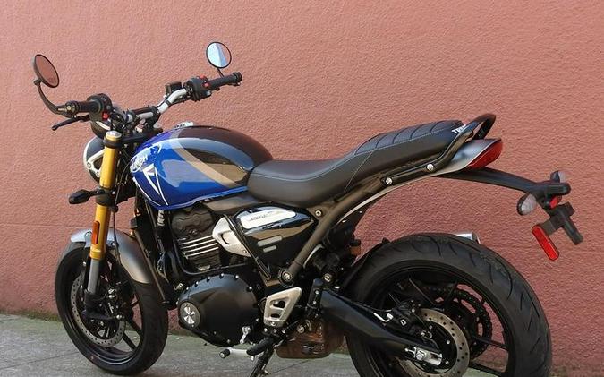 2024 Triumph Speed 400 Caspian Blue / Storm Grey