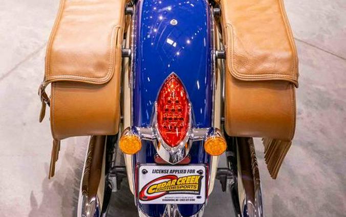 2017 Indian Motorcycle® Chief® Vintage Springfield Blue Over Ivory Cream