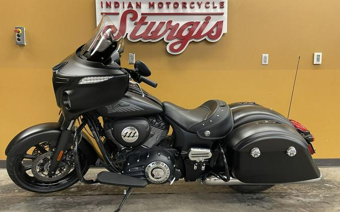 2018 Indian Motorcycle® Chieftain® Dark Horse® ABS Thunder Black Smoke