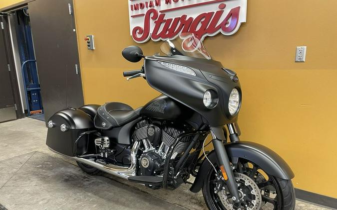 2018 Indian Motorcycle® Chieftain® Dark Horse® ABS Thunder Black Smoke