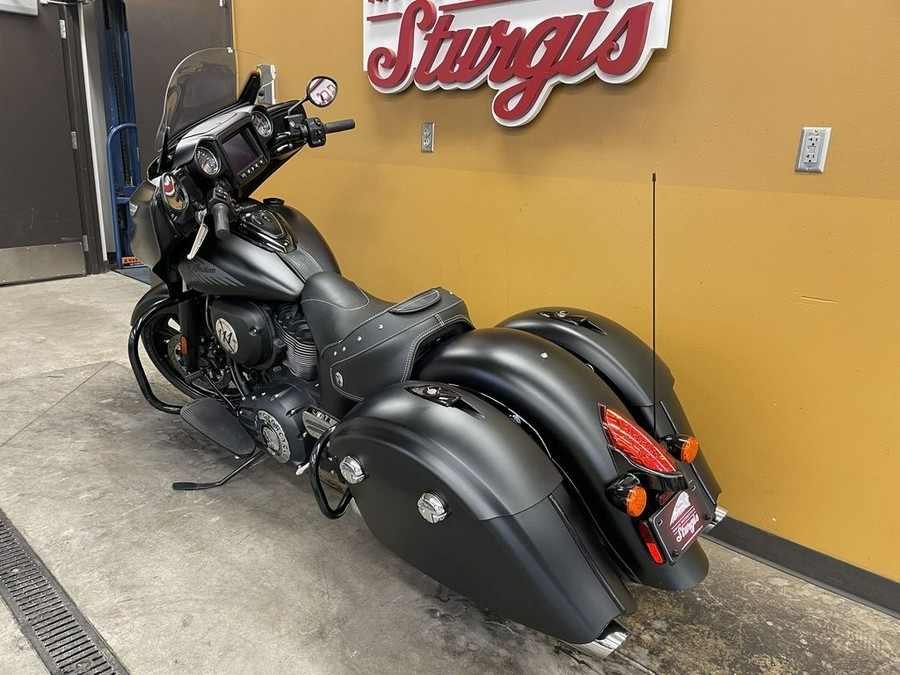 2018 Indian Motorcycle® Chieftain® Dark Horse® ABS Thunder Black Smoke