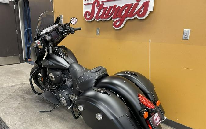 2018 Indian Motorcycle® Chieftain® Dark Horse® ABS Thunder Black Smoke