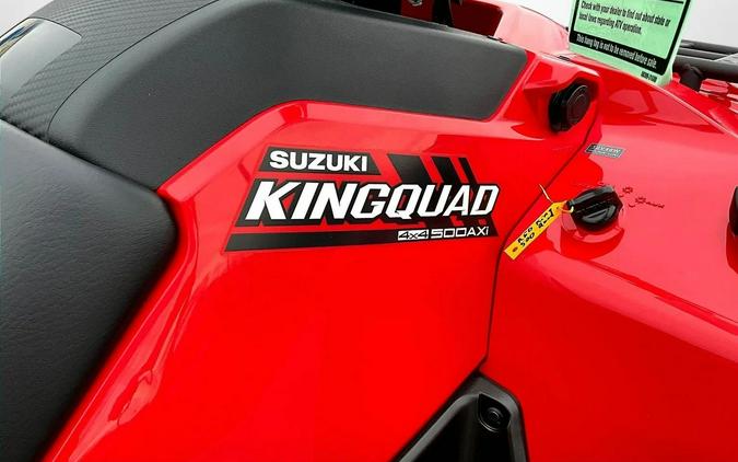 2026 Suzuki KINGQUAD 500AXi AXi Power Steering SE+