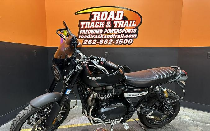 2019 Triumph Scrambler 1200 XC Jet Black