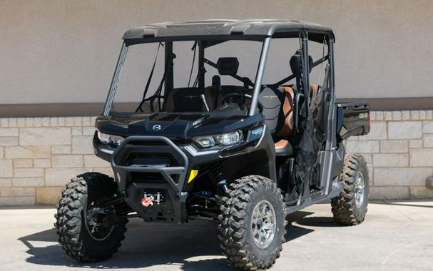 New 2024 CAN-AM DEFENDER MAX TEXAS 65 HD10 NIGHT BLACK