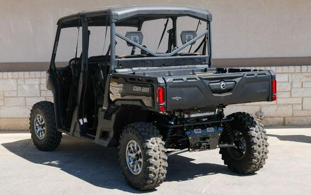 New 2024 CAN-AM DEFENDER MAX TEXAS 65 HD10 NIGHT BLACK