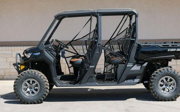 New 2024 CAN-AM DEFENDER MAX TEXAS 65 HD10 NIGHT BLACK