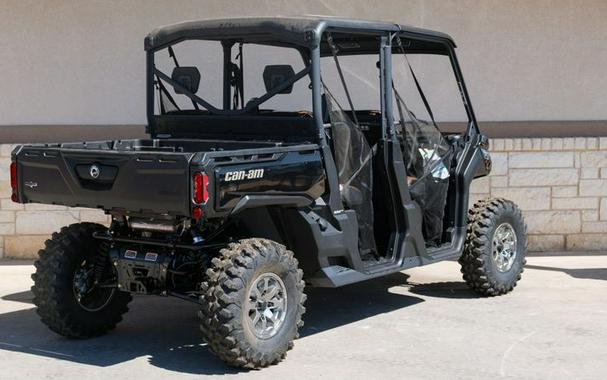 New 2024 CAN-AM DEFENDER MAX TEXAS 65 HD10 NIGHT BLACK