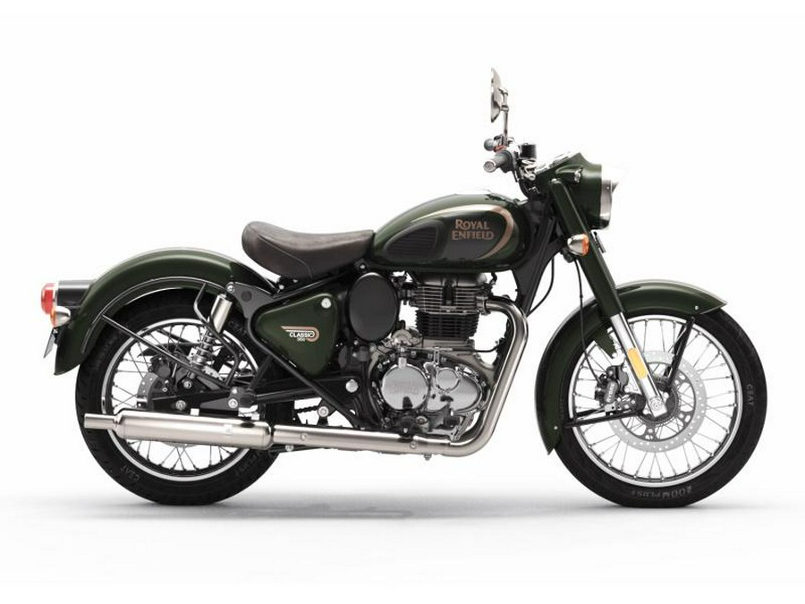 2022 Royal Enfield Classic 350 Halcyon Green