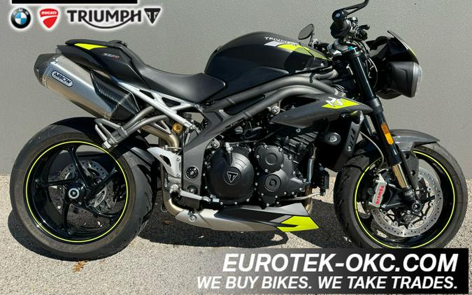 2020 Triumph Street Triple RS Matte Jet Black