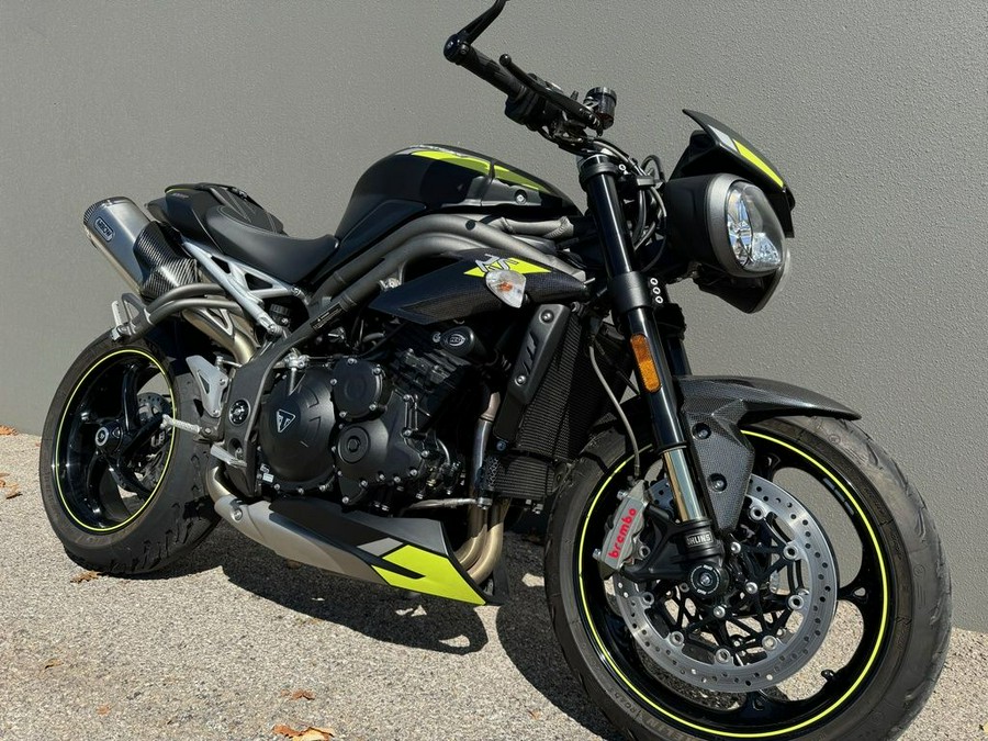 2020 Triumph Street Triple RS Matte Jet Black