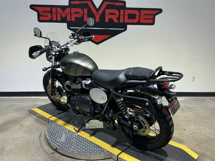 2022 Triumph Street Scrambler