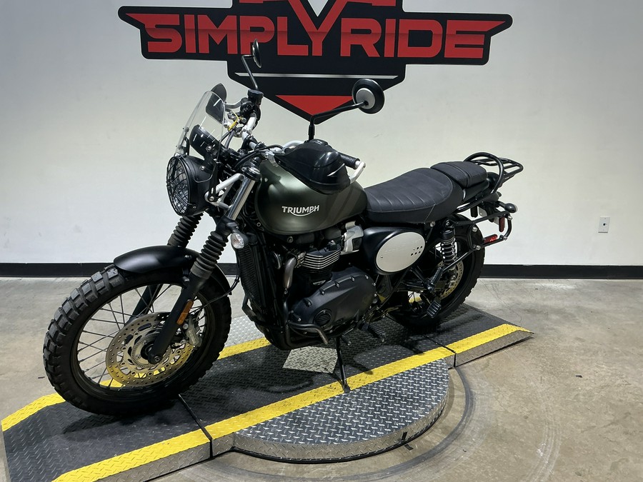 2022 Triumph Street Scrambler