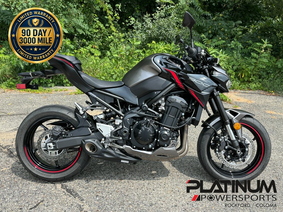 2023 Kawasaki Z900 ABS Metallic Phantom Silver/metallic Carbon Gray - UA63572