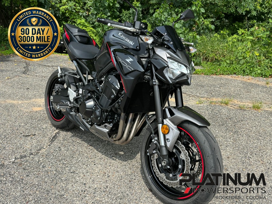 2023 Kawasaki Z900 ABS Metallic Phantom Silver/metallic Carbon Gray - UA63572