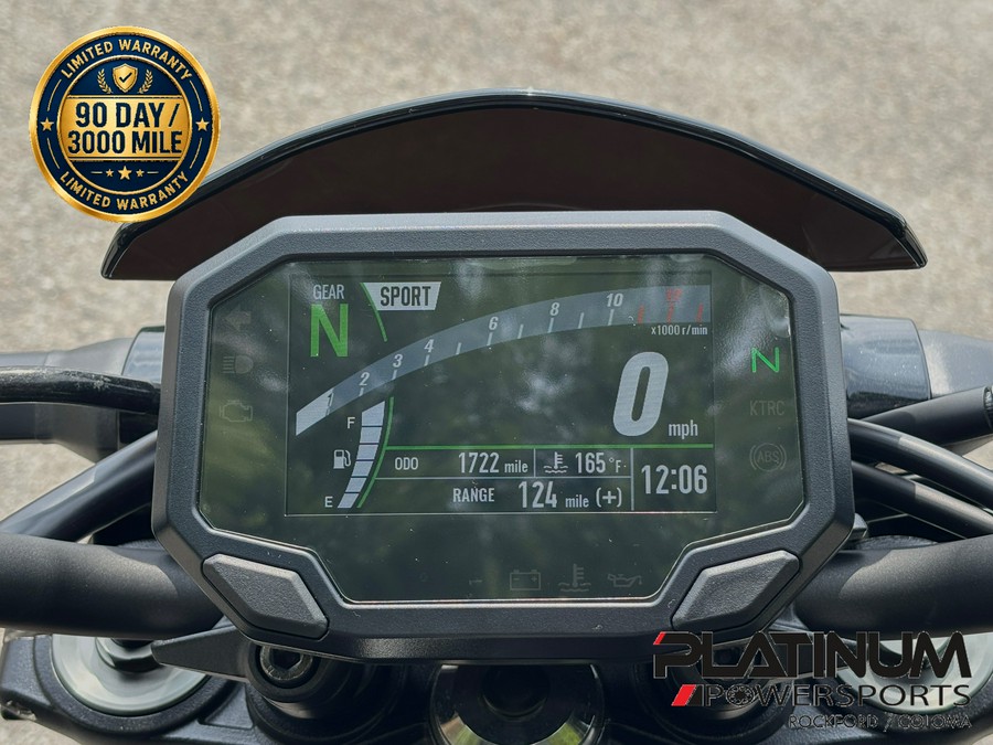 2023 Kawasaki Z900 ABS Metallic Phantom Silver/metallic Carbon Gray - UA63572