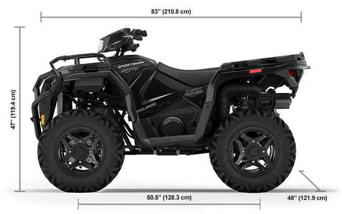 2023 Polaris Industries Sportsman 570 Trail Onyx Black