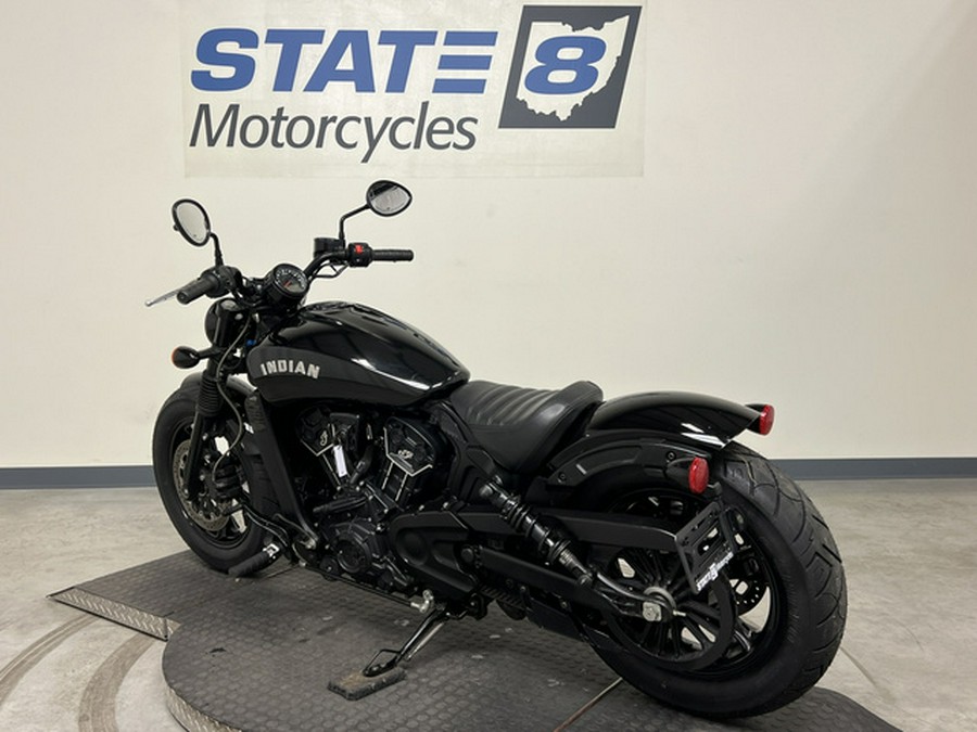 2020 Indian SCOUT BOBBER SIXTY, THUNDER BLACK, 49ST Bobber Six