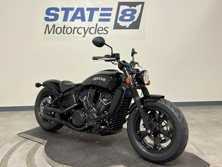 2020 Indian SCOUT BOBBER SIXTY, THUNDER BLACK, 49ST Bobber Six