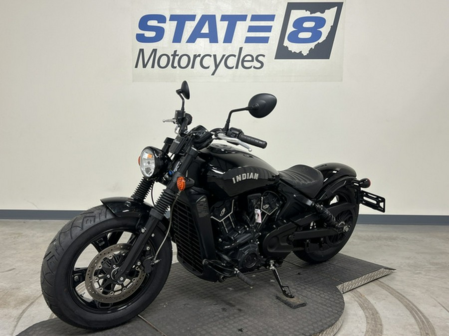 2020 Indian SCOUT BOBBER SIXTY, THUNDER BLACK, 49ST Bobber Six