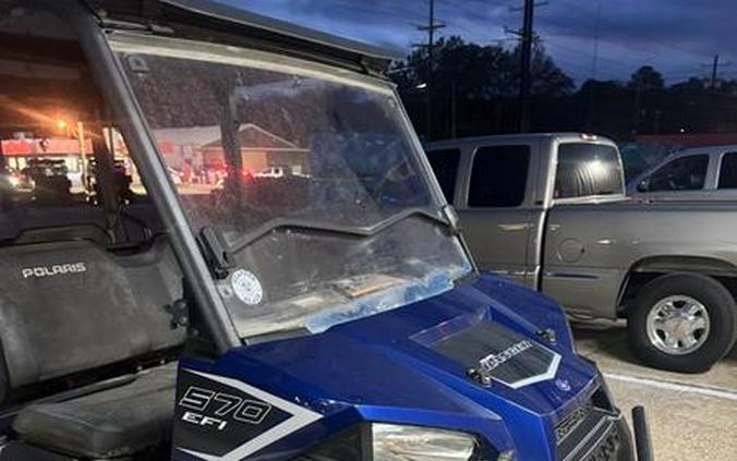 2018 Polaris® Ranger® Crew® 570-4 EPS Navy Blue Metallic