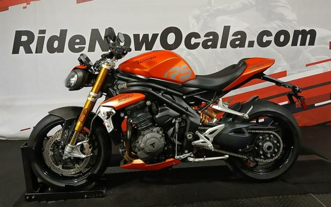 2023 Triumph Speed Triple 1200 RS Matte Baja Orange