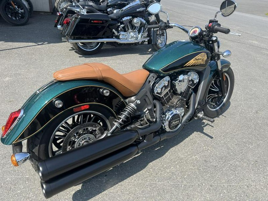 2020 Indian Motorcycle® Scout® ABS Metallic Jade/Thunder Black