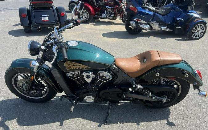 2020 Indian Motorcycle® Scout® ABS Metallic Jade/Thunder Black