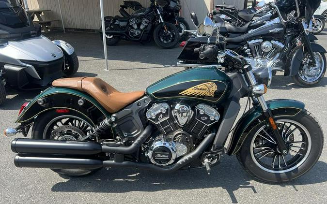 2020 Indian Motorcycle® Scout® ABS Metallic Jade/Thunder Black