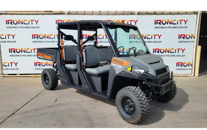 2024 Polaris Industries Pro XD Full-Size Diesel Crew EPS/ Includes Roof, Glass Windshield, and Beacon