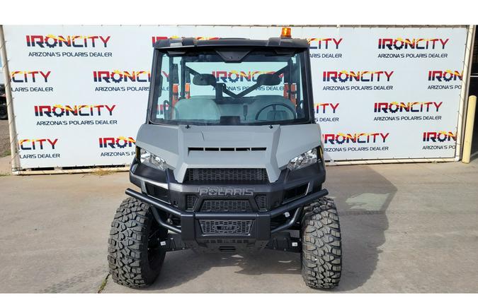 2024 Polaris Industries Pro XD Full-Size Diesel Crew EPS/ Includes Roof, Glass Windshield, and Beacon