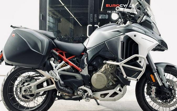 2022 Ducati Multistrada V4S Aviator Grey / Spoked Wheels