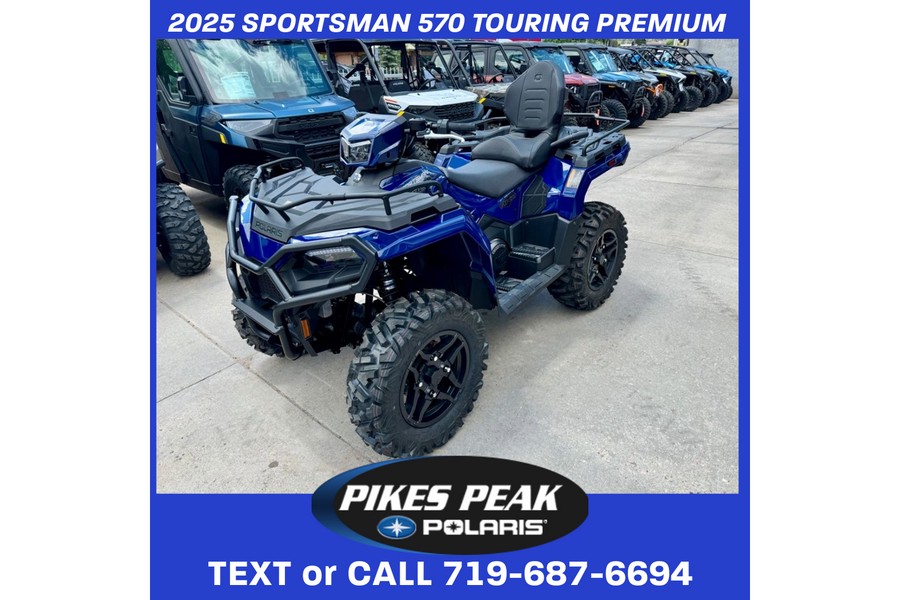 2025 Polaris Industries SPORTSMAN TOURING 570 PREMIUM SPRINGFIELD BLUE est arrival Sept 22nd