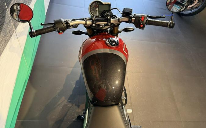 2025 Triumph Speed 400 Carnival Red Storm Grey