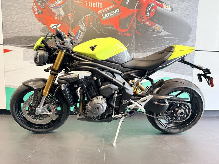 2026 Triumph Speed Triple 1200 RX Triumph Performance Yellow
