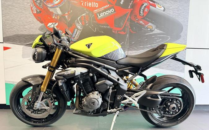 2026 Triumph Speed Triple 1200 RX Triumph Performance Yellow